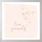 自分自身を愛する ポスター (正面)