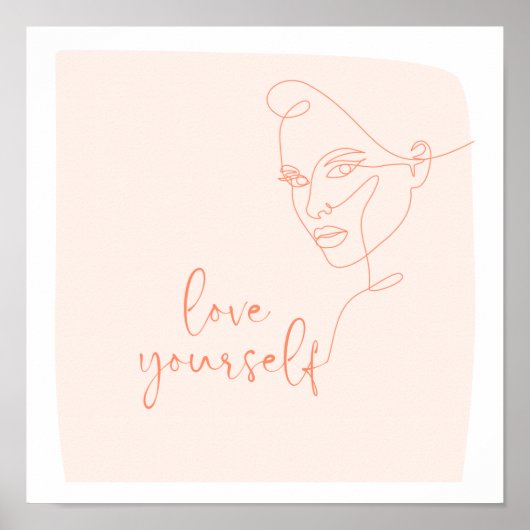 自分自身を愛する ポスター (正面)