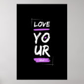 自分自身を愛する ポスター (正面)