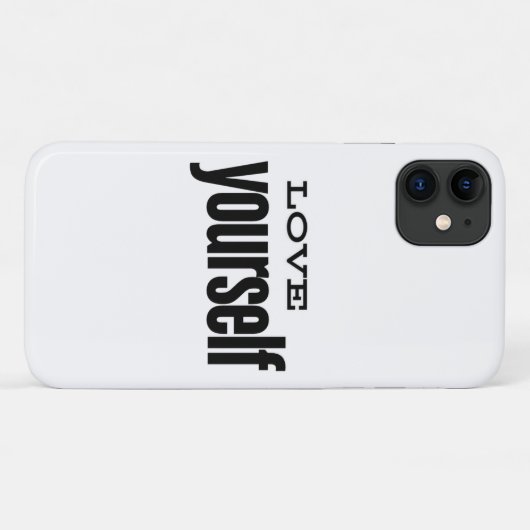 自分自身を愛する Case-Mate iPhoneケース (裏面(横))