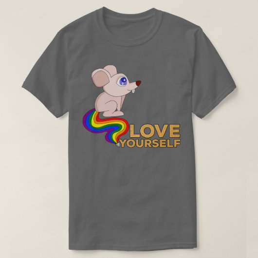自分自身を愛する Tシャツ (デザイン正面)