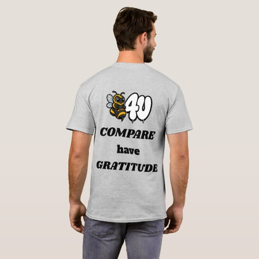 自分自身を愛する Tee Tシャツ (裏面フル)
