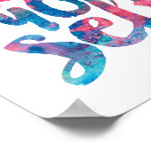 自分自身を扱う ポスター (角)