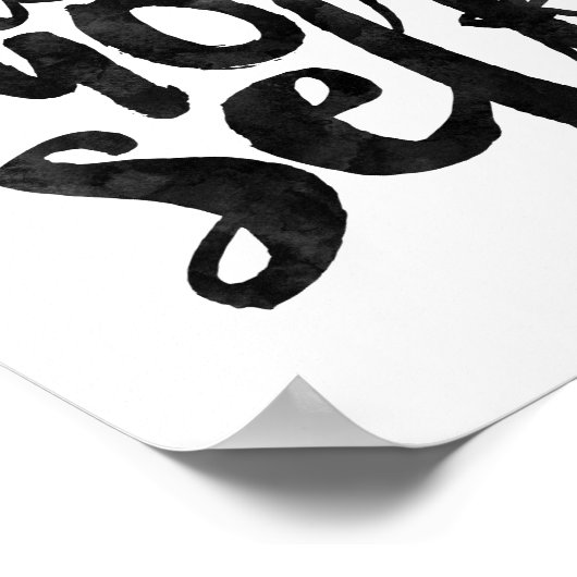 自分自身を扱う ポスター (角)