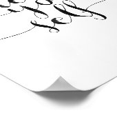 自分自身を扱う ポスター (角)