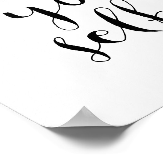 自分自身を扱う ポスター (角)