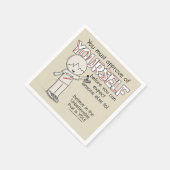 自分自身を承認 スタンダードカクテルナプキン (角)