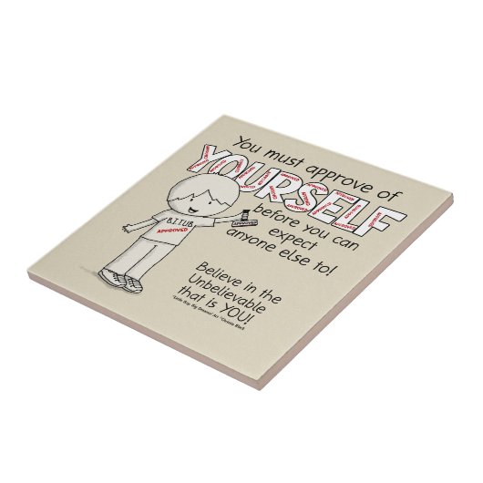 自分自身を承認 タイル (側面)