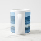 自分自身を拒否する ジャンボコーヒーマグカップ (裏面)