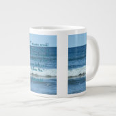 自分自身を拒否する ジャンボコーヒーマグカップ (正面右)