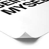 自分自身を気の毒に思わない ポスター (角)