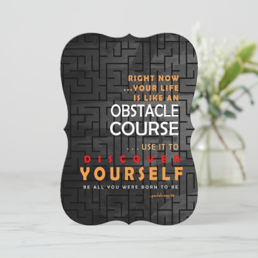 自分自身を発見する（障害物コースインスピレーション） (スタンド正面)