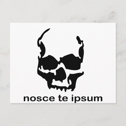 自分自身を知っている ポストカード (正面)