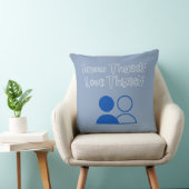 自分自身を知る、自分自身を愛する装飾用クッション クッション (椅子)