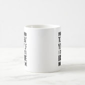 自分自身を繰り返す コーヒーマグカップ (中央)