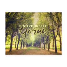 自分自身を見つけるゴー走ランナー引用文Fontainebleau