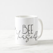 自分自身を見る コーヒーマグカップ (正面右)