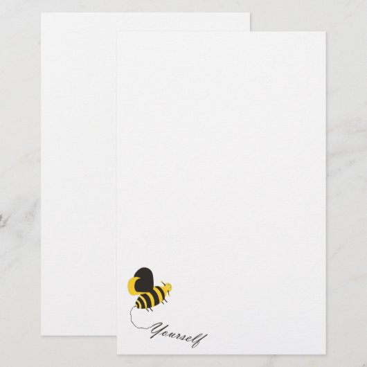 自分自身を見る 便箋 (正面/裏面)