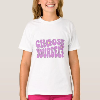 自分自身を選ぶ Tシャツ