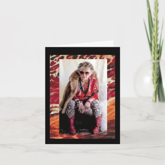 自分自身感じに対するユーモラスな善のカード カード (正面)