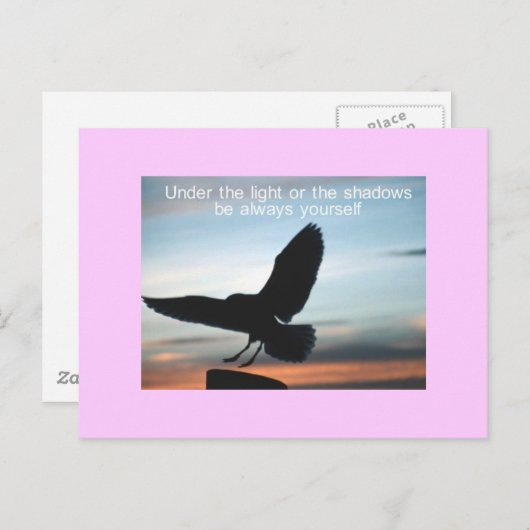 自分自身 ポストカード (正面/裏面)