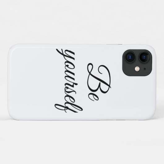 自分自身 Case-Mate iPhoneケース (裏面(横))