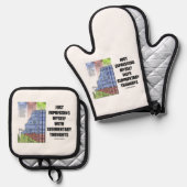 自分表現が基本的な考えを持っている 鍋つかみ&鍋敷きセット (正面/裏面)