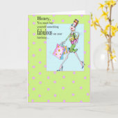 自分買で何か誕生日カード カード (黄色い花)