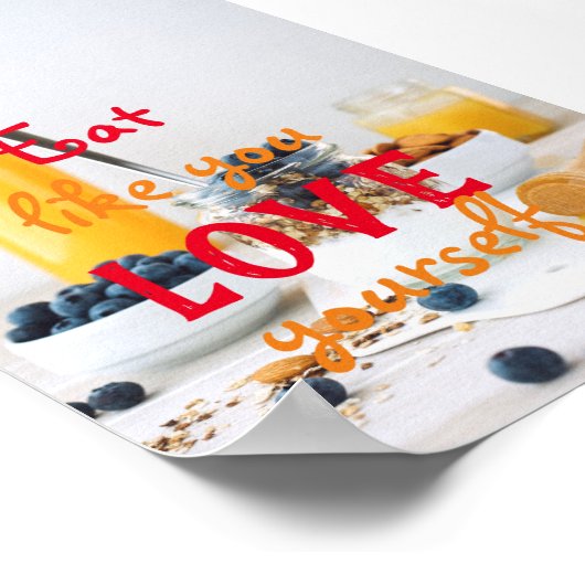 自分食べの好き食べさ ポスター (角)