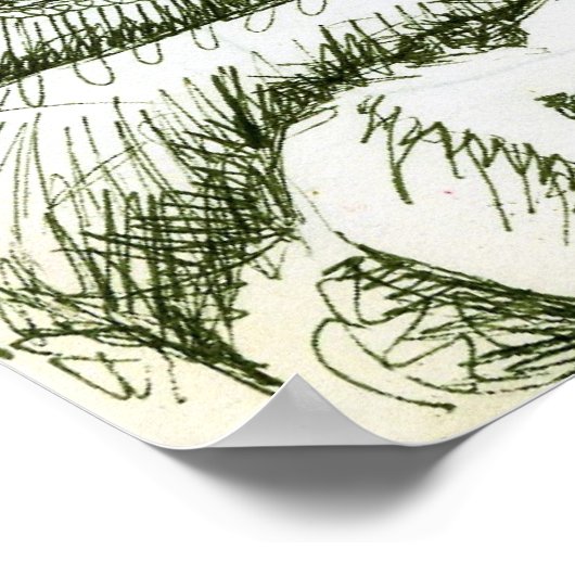 自分 ポスター (角)