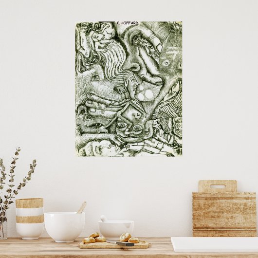 自分 ポスター (キッチン)