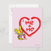 自分+自分 ポストカード (正面/裏面)