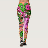 自制はっきりした – 霊の果実 – レギンス (裏面)