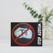 自制ストップ症 ポストカード (スタンド正面)