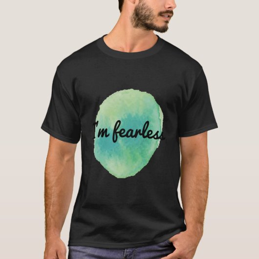 自前向きやる気を起こさせる分の受け入れ Tシャツ (正面)