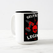 自力の家 ツートーンマグカップ (正面左)