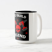 自力の家 ツートーンマグカップ (正面右)