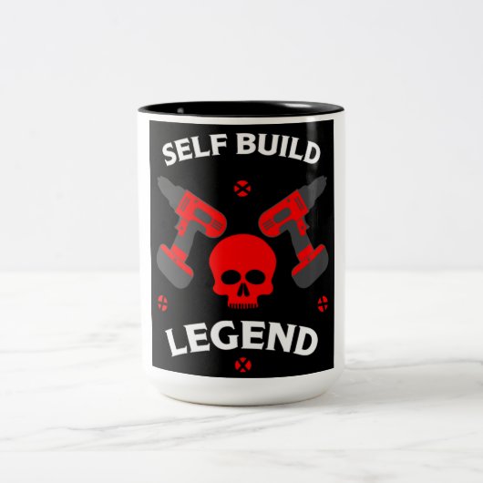 自力の家 ツートーンマグカップ (中央)