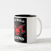 自力の家 ツートーンマグカップ (正面右)