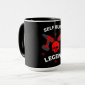 自力の家 マグカップ (正面左)