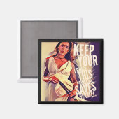 自助プリンセス マグネット (正面/裏面)