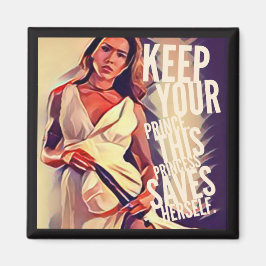 自助プリンセス マグネット