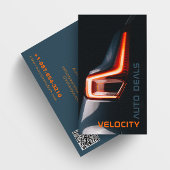 自動エレガントディーラー黒の名刺 名刺