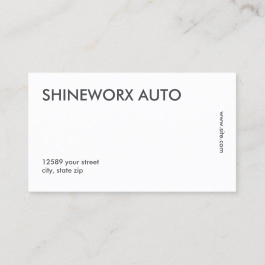 自動カスタマイズカー 名刺 (裏面)