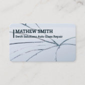 自動ガラス修復 名刺 (正面)