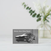 自動クール体お洒落デザイン 名刺 (スタンド正面)