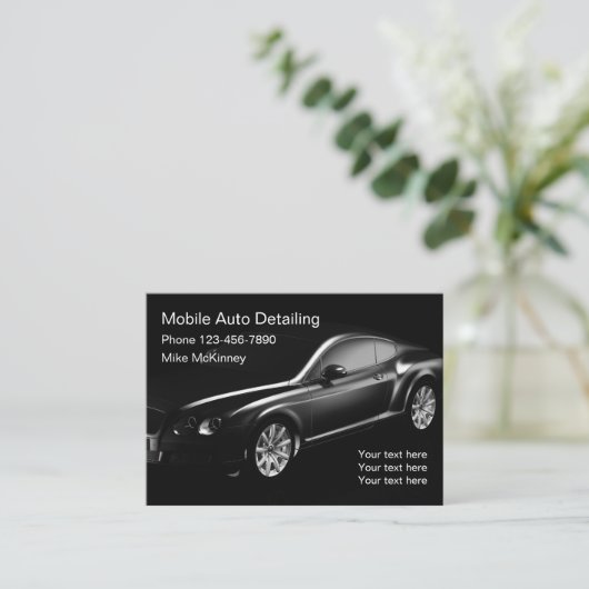 自動クール詳細 名刺 (スタンド正面)