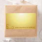 自動グラフ化作家金ゴールド旋回 ラベル (インサイチュ)