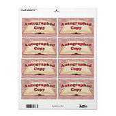 自動コピーシール ラベル (フルシート)