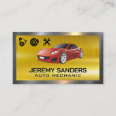 自動サービスアイコン |整備士 名刺 (正面)